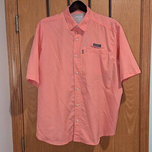 Eddie Bauer King Salmon Woven Performance Fishing Shirt